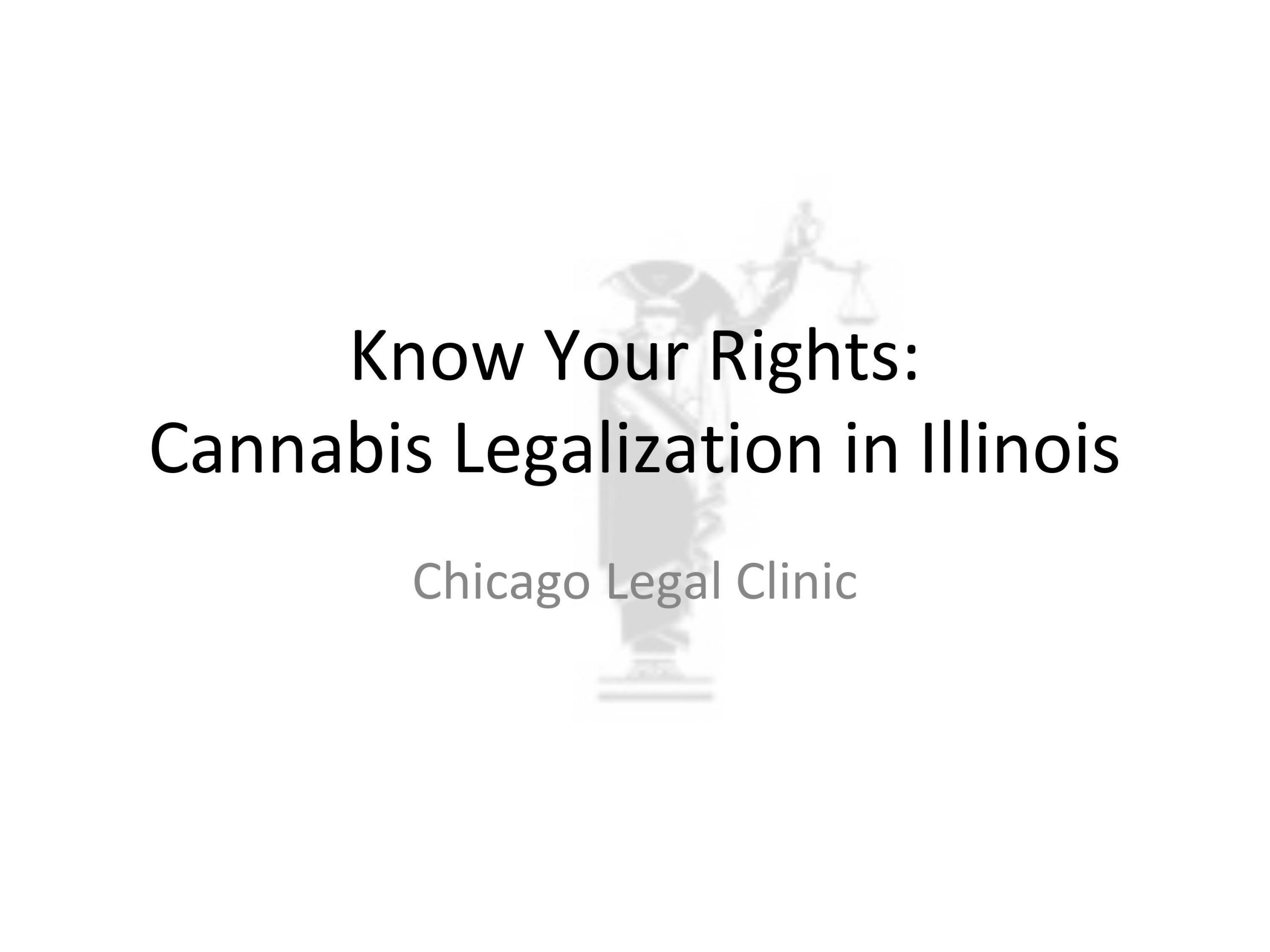 Know Your Rights: Cannabis Legalization in Illinois